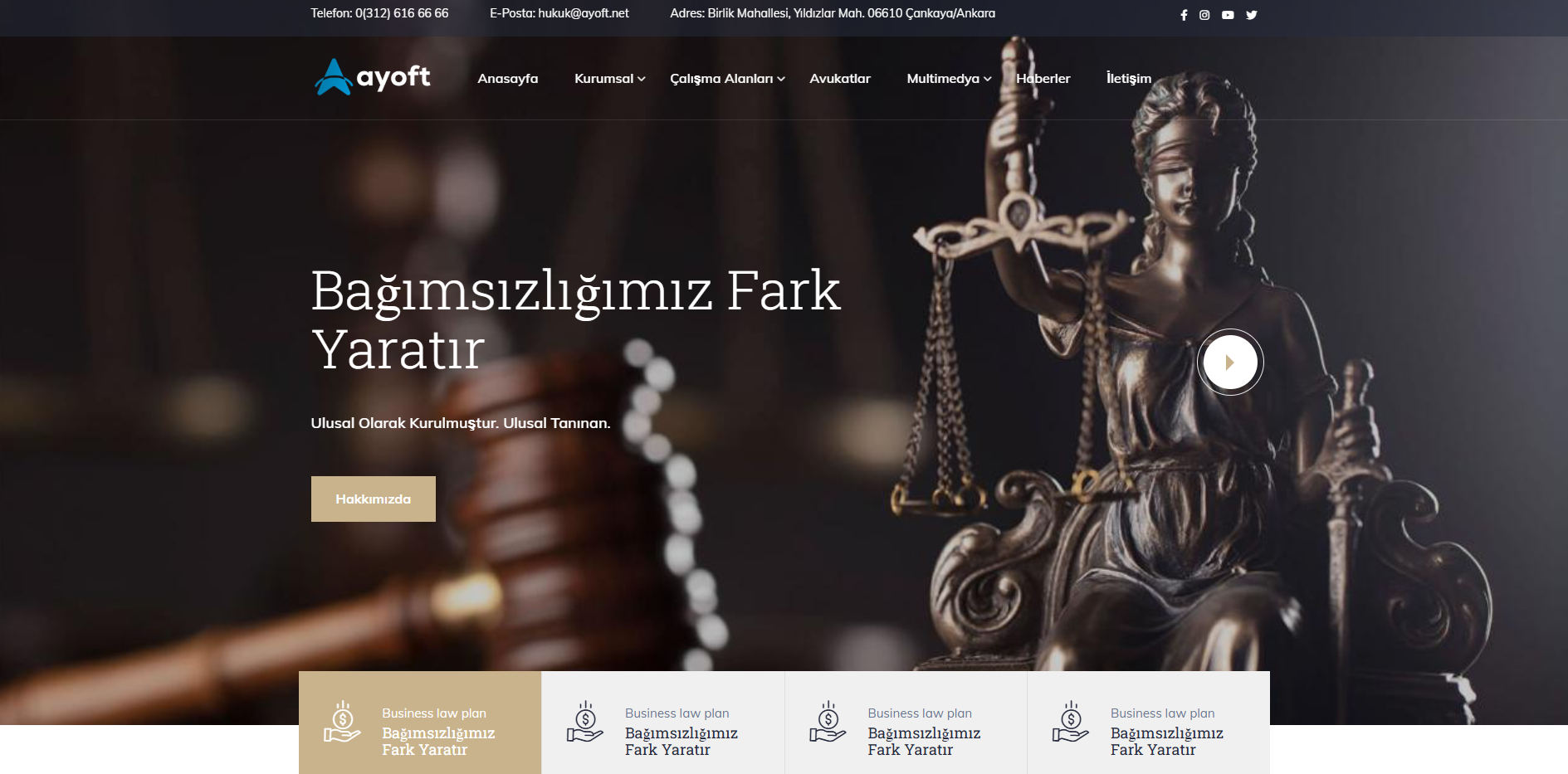 Hukuk Bürosu Demo 1